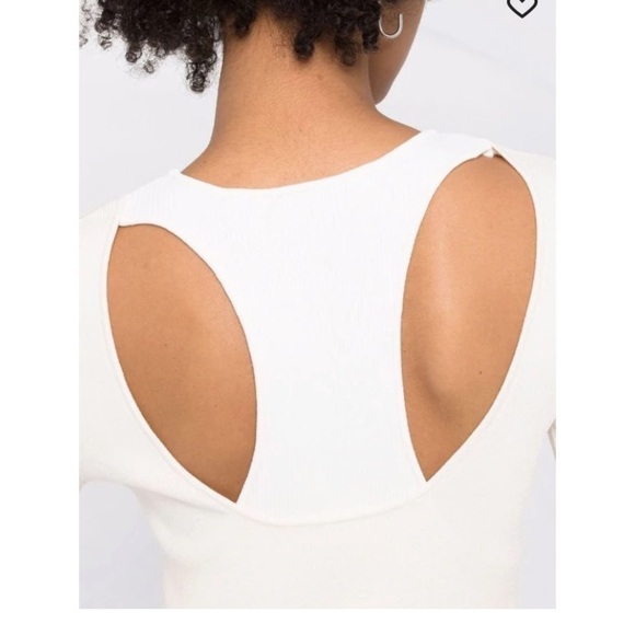 GAUGE81 Khota Knit Double-Layered Dress Sz XS Ivory - Picture 5 of 14